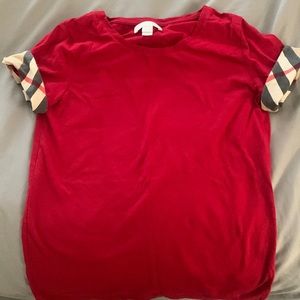 Burberry top(little girl)